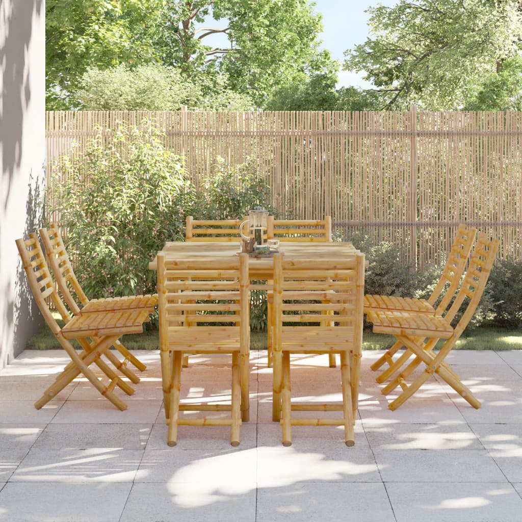 Folding Chairs 43x54x88 cm Bamboo 8