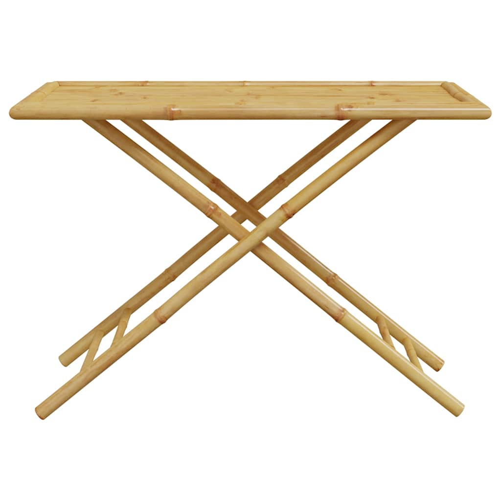 vidaXL 5 Piece Garden Dining Set Bamboo 5