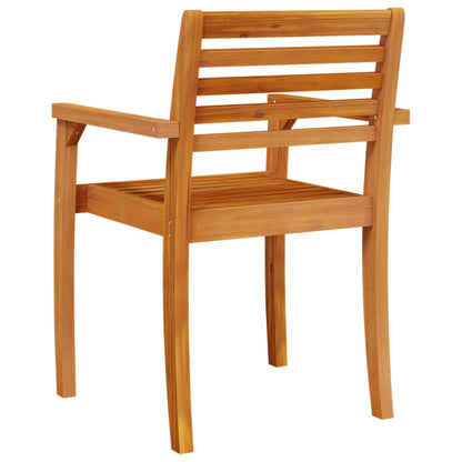 Garden Chairs 59x55x85 cm Solid Wood Acacia 4