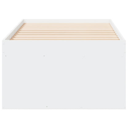 vidaXL Daybed with Drawers without Mattress White 90x190 cm Single 5