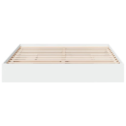 vidaXL Bed Frame with Drawers without Mattress White 180x200 cm 4