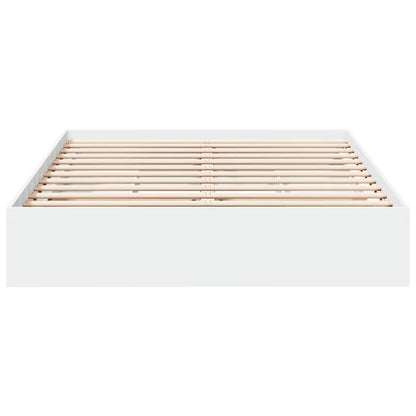 vidaXL Bed Frame with Drawers without Mattress White 160x200 cm 4