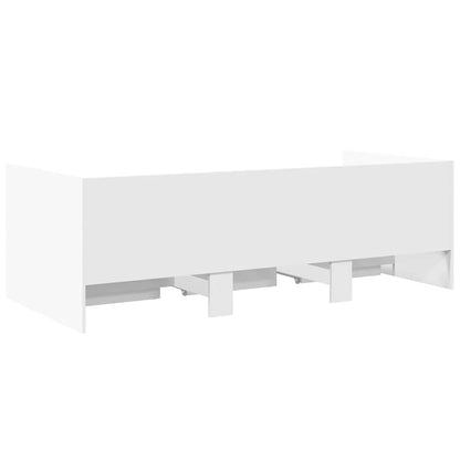 vidaXL Daybed with Drawers without Mattress White 100x200 cm 5