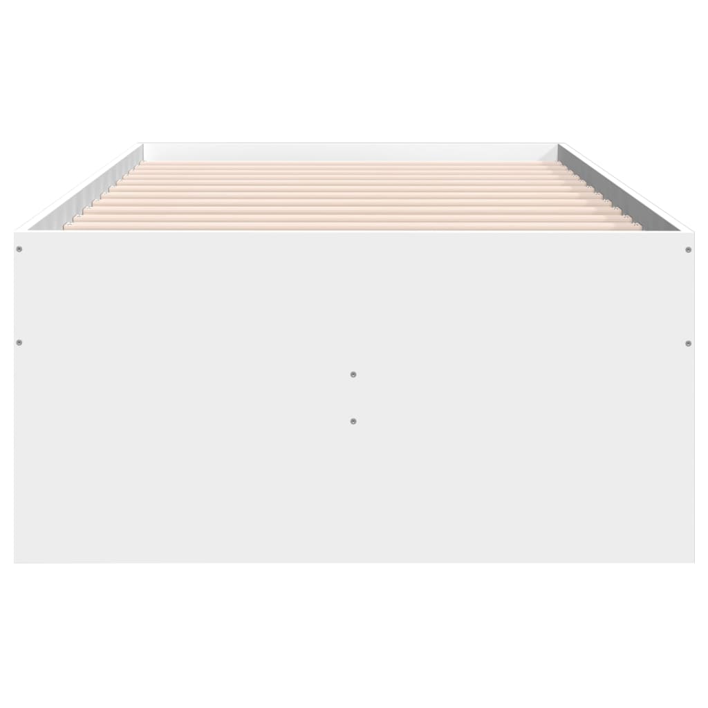 vidaXL Daybed with Drawers without Mattress White 90x190 cm Single 5
