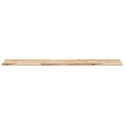 vidaXL Floating Shelves 4 pcs 160x30x2 cm Untreated Solid Wood Acacia 4