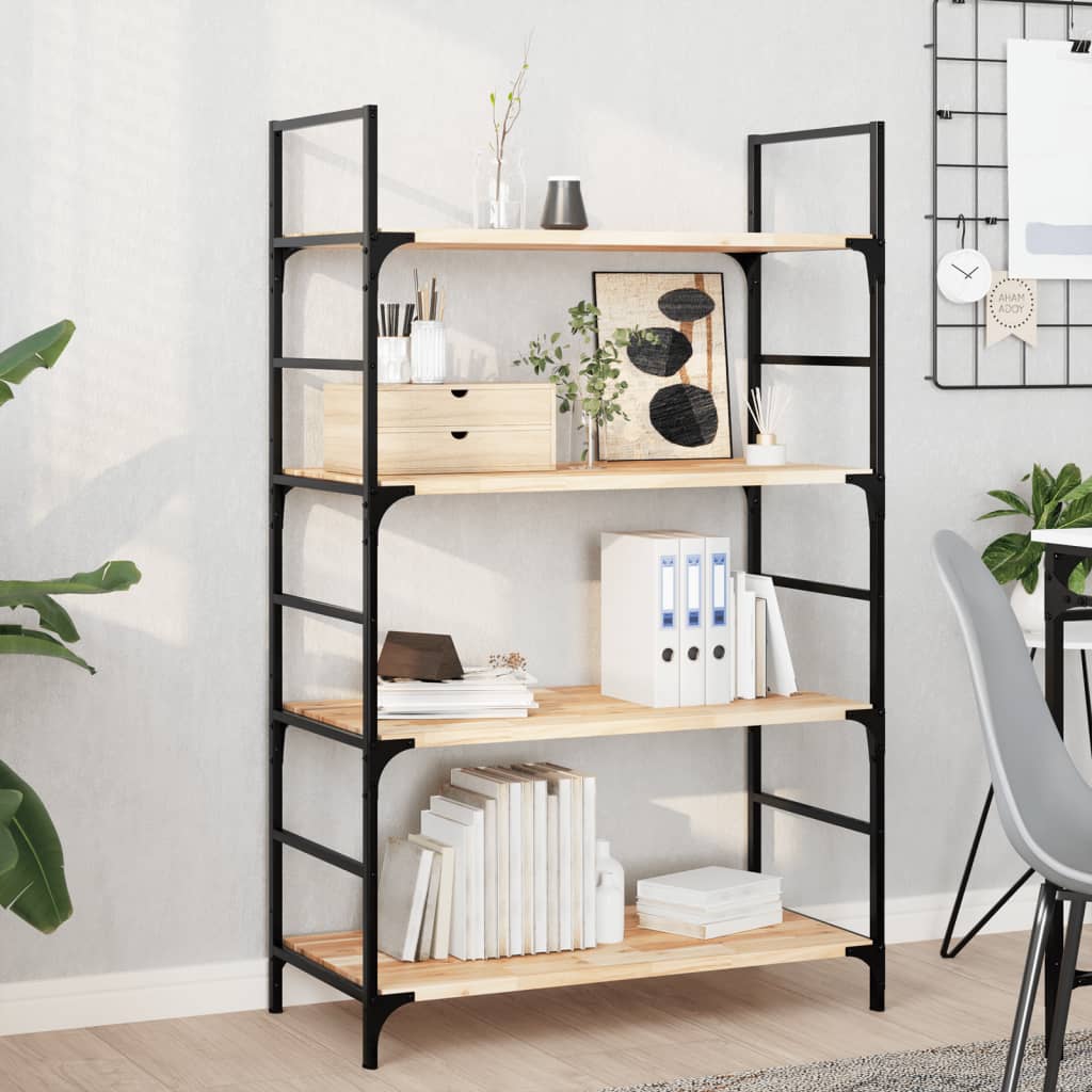 vidaXL Floating Shelves Untreated Solid Wood Acacia Natural Height 2 cm Depth 40 cm