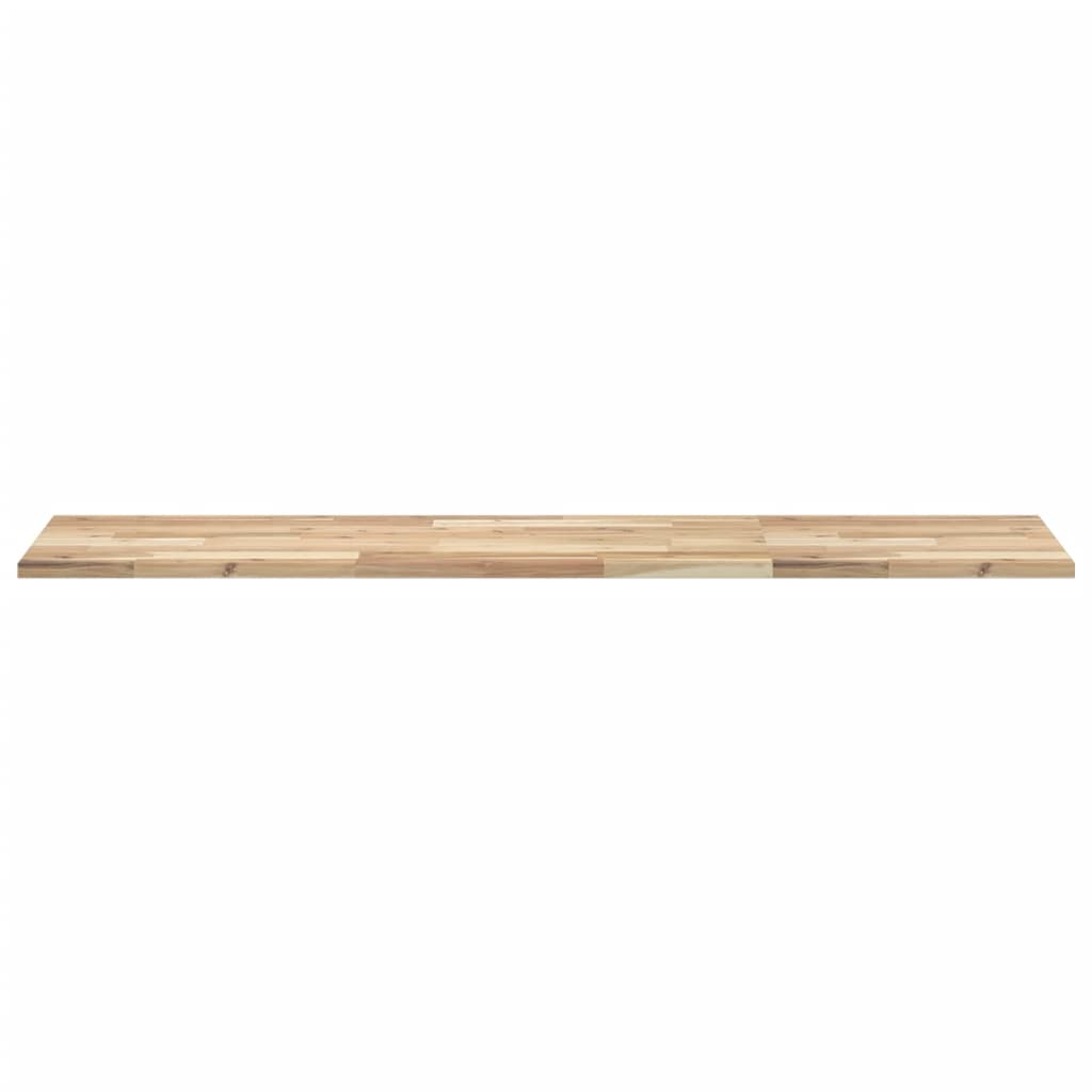 vidaXL Floating Shelves 4 pcs 120x40x2 cm Untreated Solid Wood Acacia 4