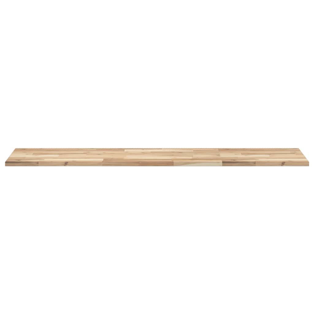 vidaXL Floating Shelves 3 pcs 160x40x2 cm Untreated Solid Wood Acacia 4