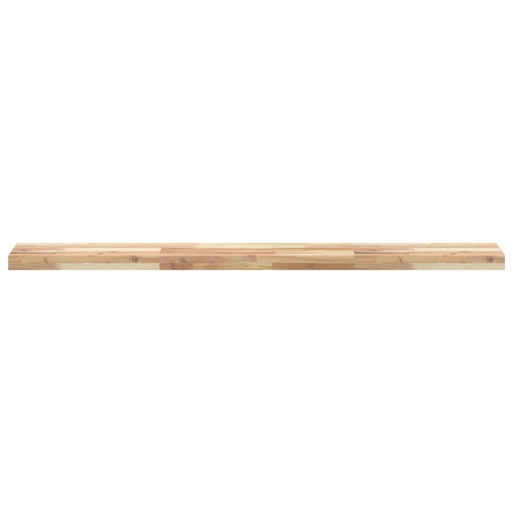 vidaXL Floating Shelves 4 pcs 120x20x4 cm Untreated Solid Wood Acacia 4