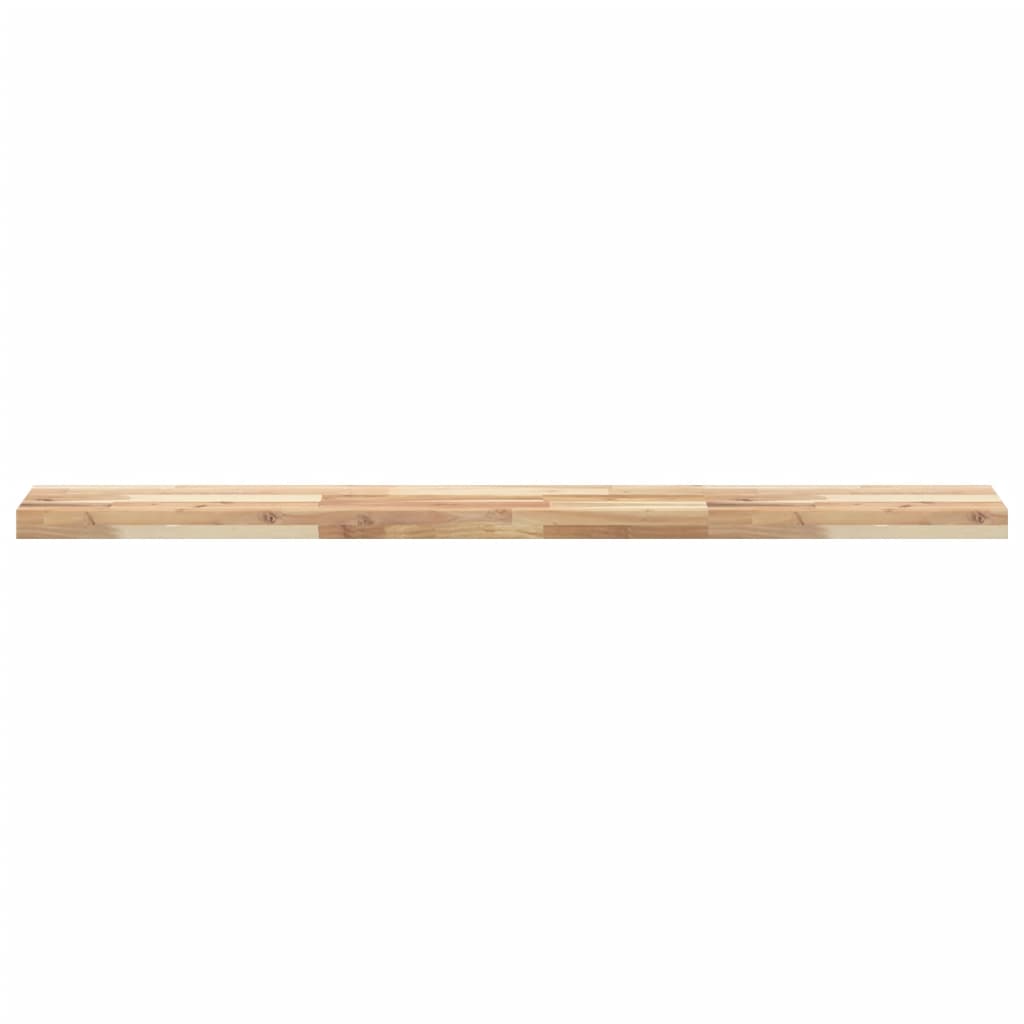 vidaXL Floating Shelves 4 pcs 140x20x4 cm Untreated Solid Wood Acacia 4