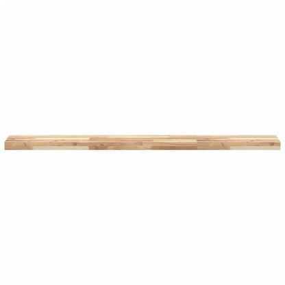 vidaXL Floating Shelves 4 pcs 140x20x4 cm Untreated Solid Wood Acacia 4