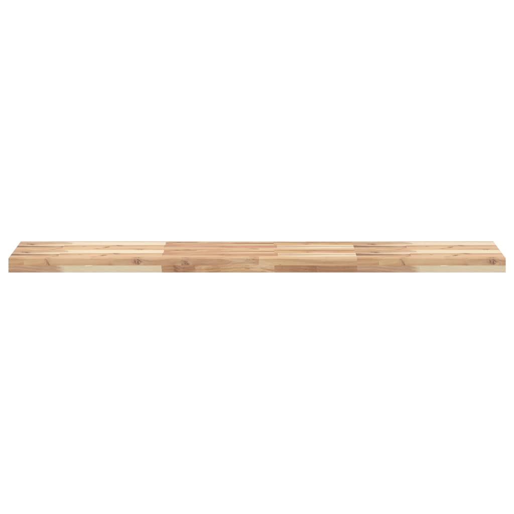 vidaXL Floating Shelves 4 pcs 140x30x4 cm Untreated Solid Wood Acacia 4