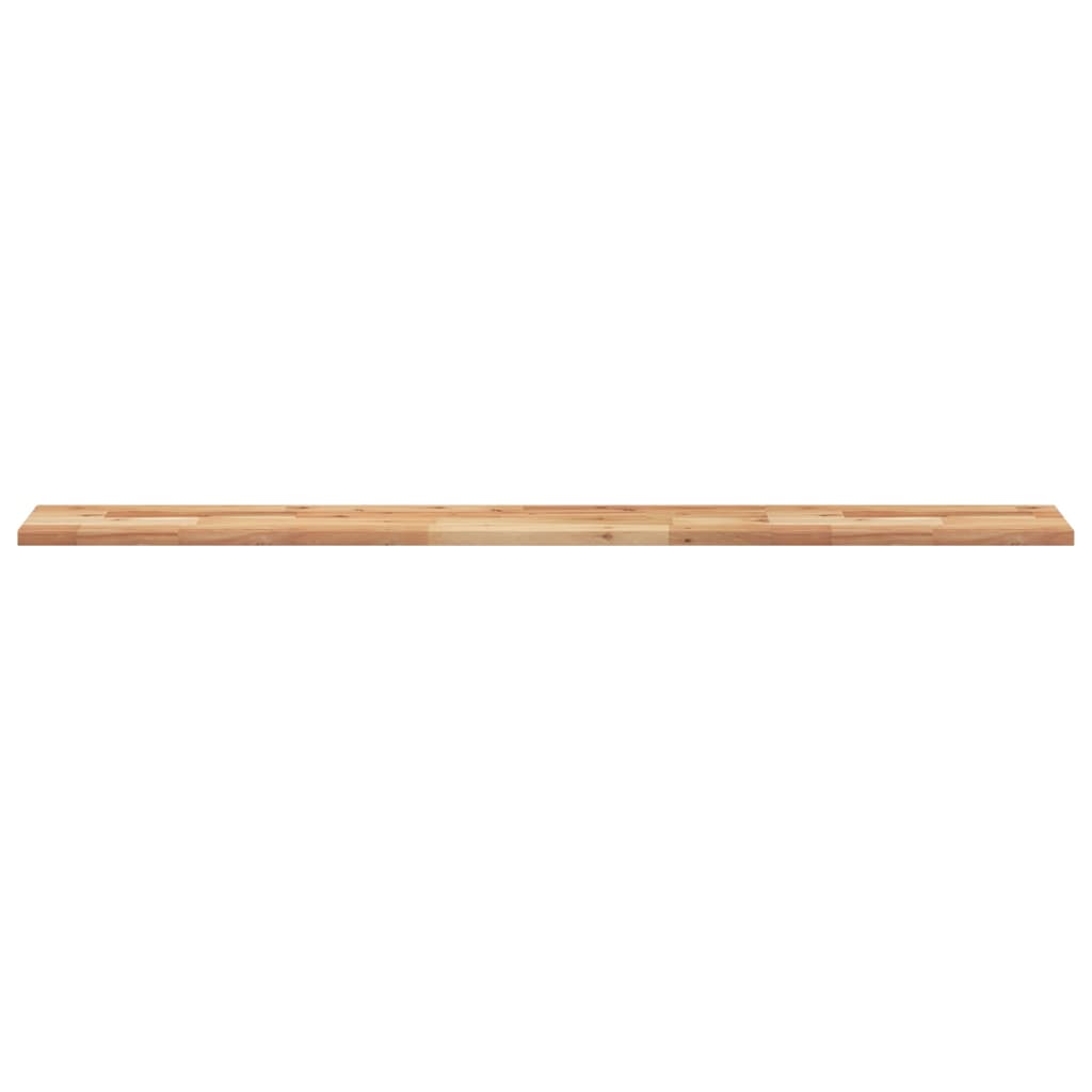Floating Shelves Oil Finished Height 2 cm Depth 20 cm 4 pcs 160 cm