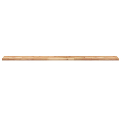 Floating Shelves Oil Finished Height 2 cm Depth 20 cm 4 pcs 160 cm