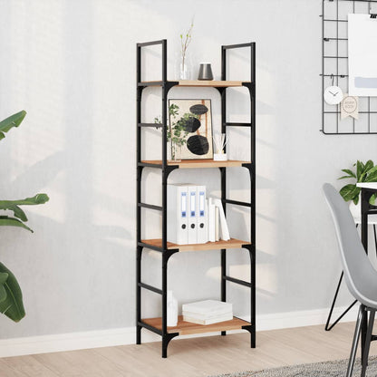 vidaXL Floating Shelves Oil Finished Height 2 cm Depth 30 cm 4 pcs