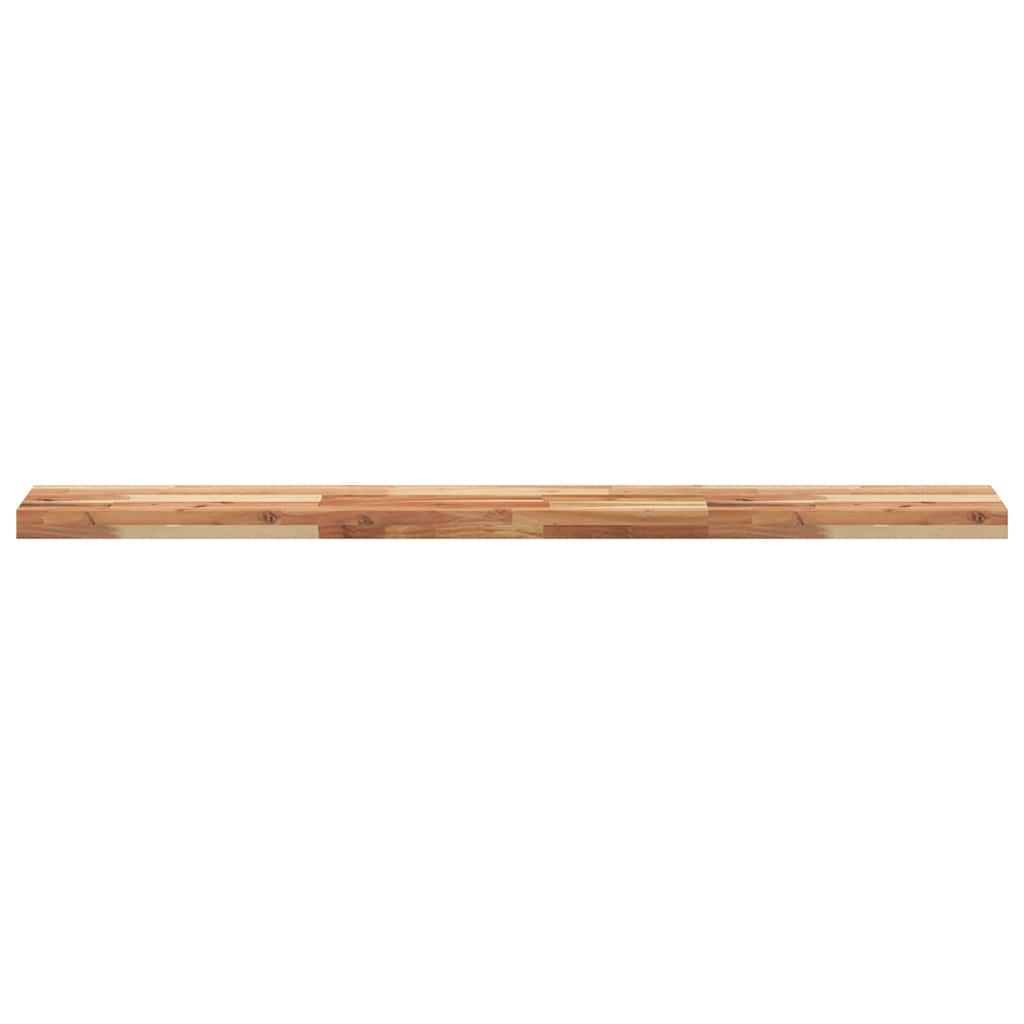 Floating Shelves Oil Finished Height 4 cm Depth 20 cm 4 pcs 160 cm