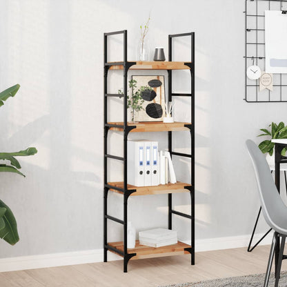 vidaXL Floating Shelves Oil Finished Height 4 cm Depth 30 cm 3 pcs