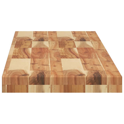 vidaXL Floating Shelves 3 pcs 140x30x4 cm Oil Finished Solid Wood Acacia 5