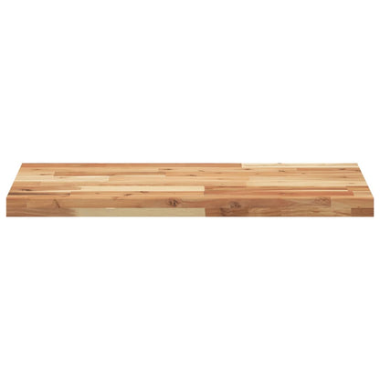 vidaXL Floating Shelves 2 pcs 140x40x4 cm Oil Finished Solid Wood Acacia 4