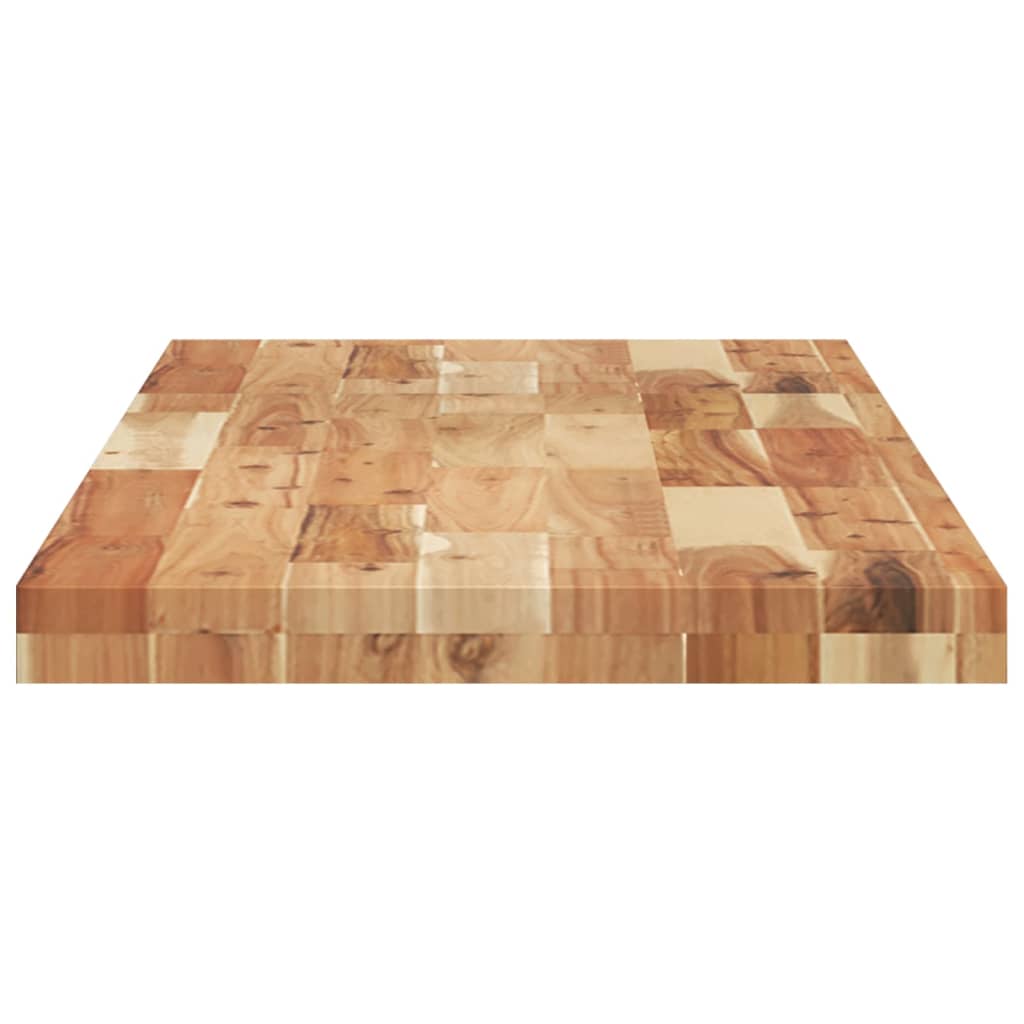 vidaXL Floating Shelves 2 pcs 140x40x4 cm Oil Finished Solid Wood Acacia 5