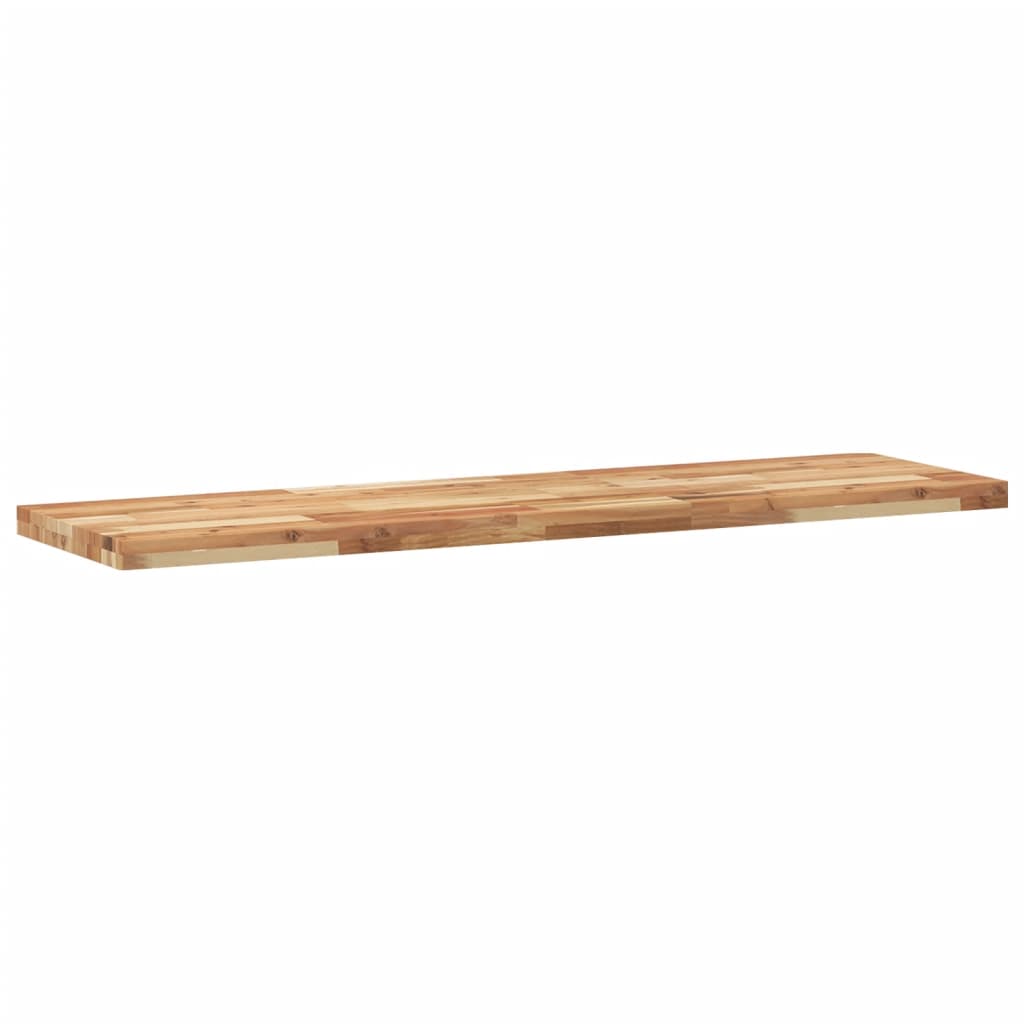 vidaXL Floating Shelves 2 pcs 140x40x4 cm Oil Finished Solid Wood Acacia 6