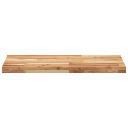 vidaXL Floating Shelves 2 pcs 160x40x4 cm Oil Finished Solid Wood Acacia 4