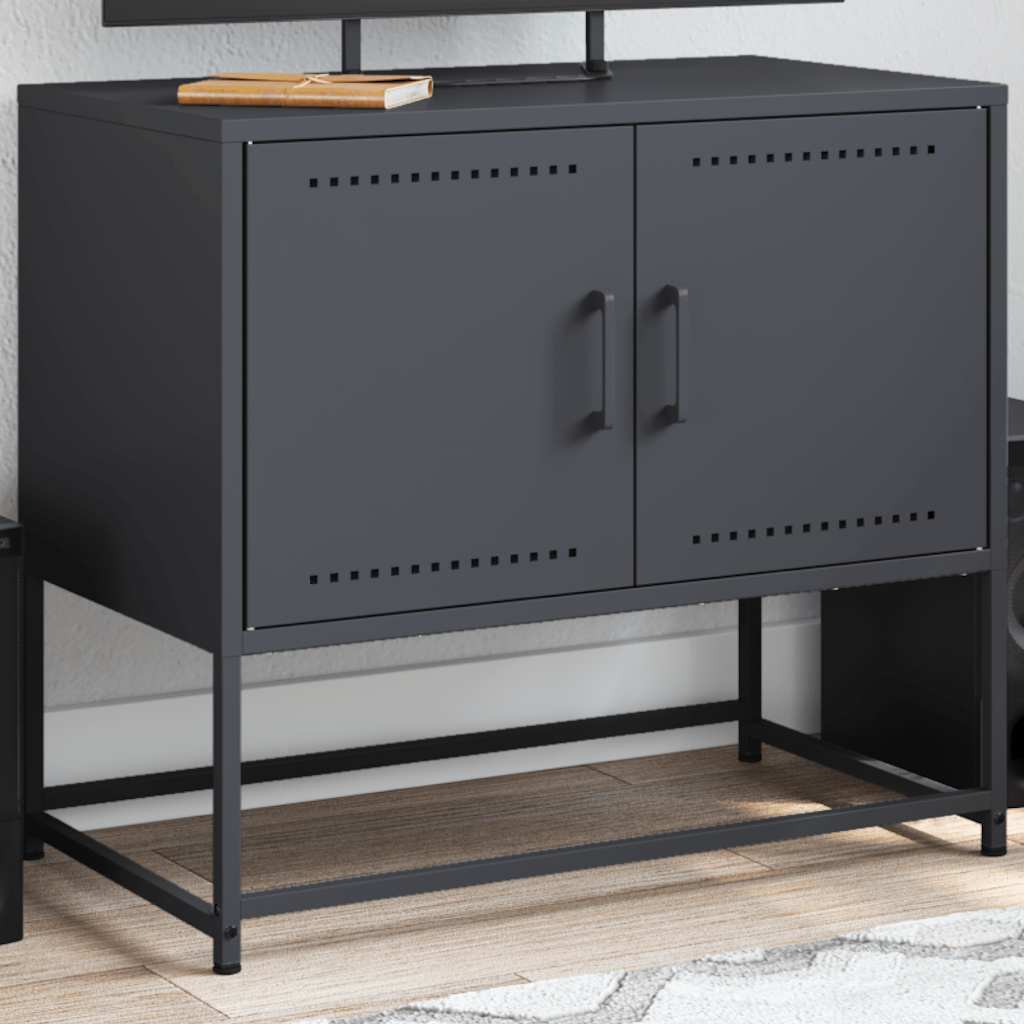 TV Cabinet 68,5x39x60,5 cm Steel Anthracite
