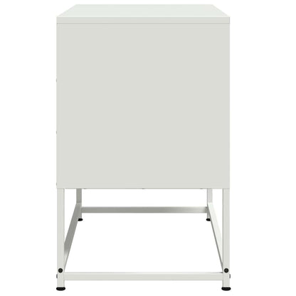 TV Cabinet 68,5x39x60,5 cm Steel White