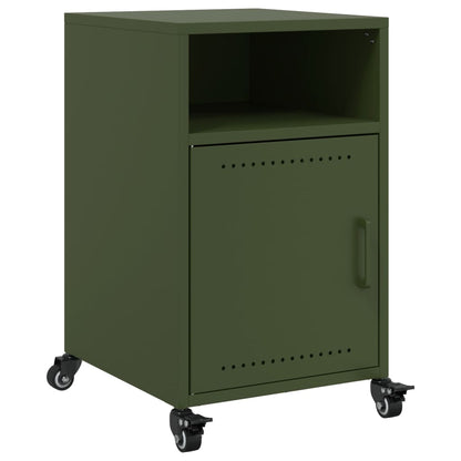 Bedside Cabinets 36x39x59 cm Steel Green