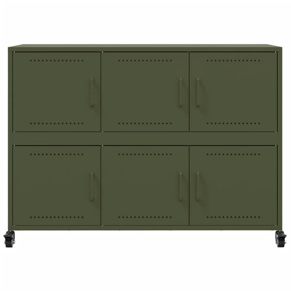 Sideboard 100,5x39x72 cm Steel Green