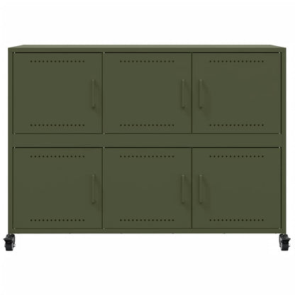 Sideboard 100,5x39x72 cm Steel Green