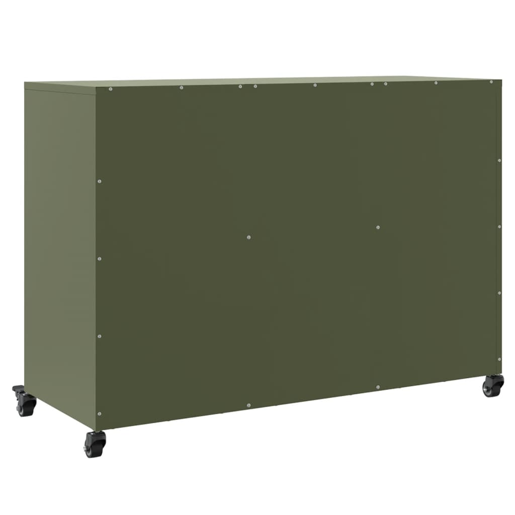 Sideboard 100,5x39x72 cm Steel Green