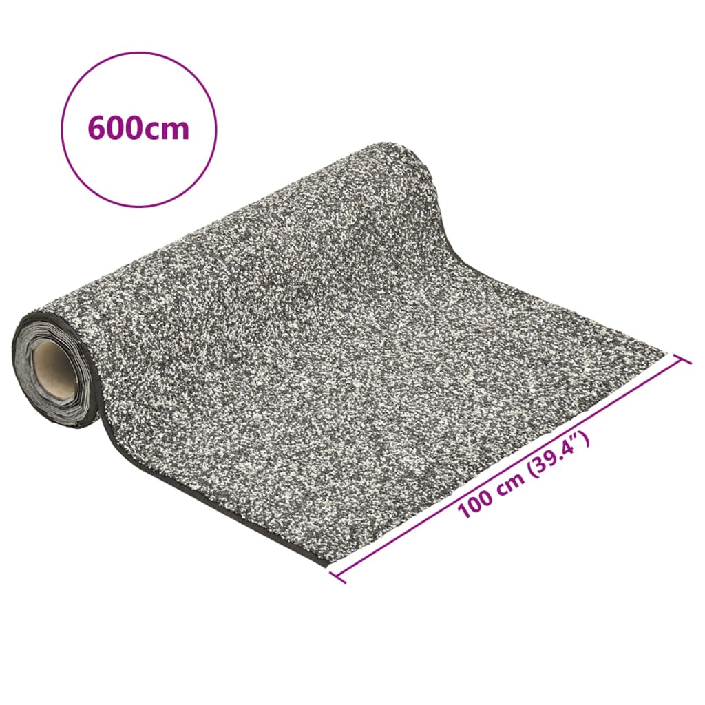 vidaXL Stone Liner Grey 600x100 cm 6