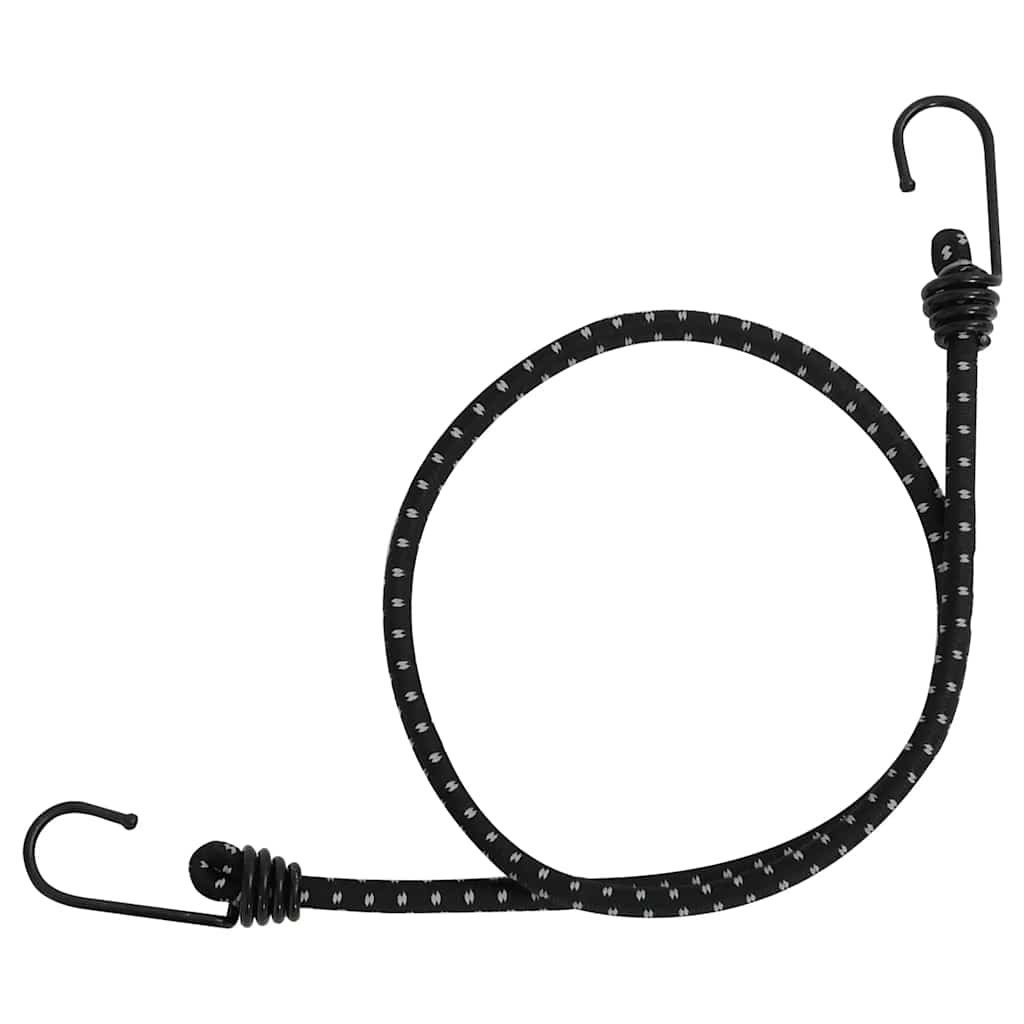 Bungee Cords with Reflective Strips and Hooks 88 cm