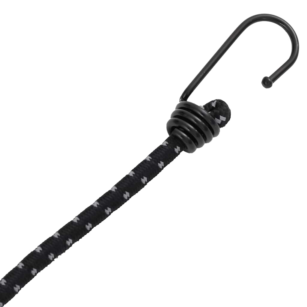 Bungee Cords with Reflective Strips and Hooks 88 cm