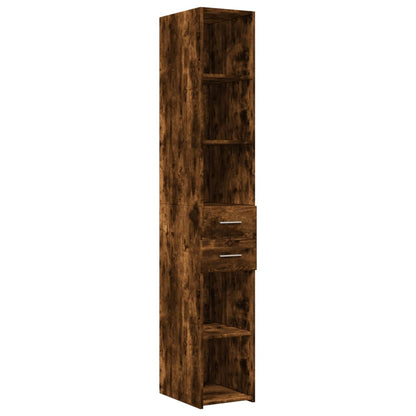 Highboard 30x42.5x185 cm Engineered Wood Smoked oak