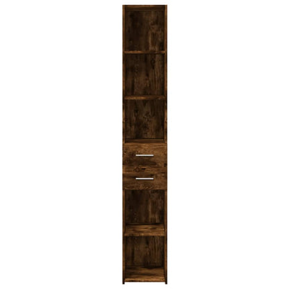 Highboard 30x42.5x185 cm Engineered Wood Smoked oak
