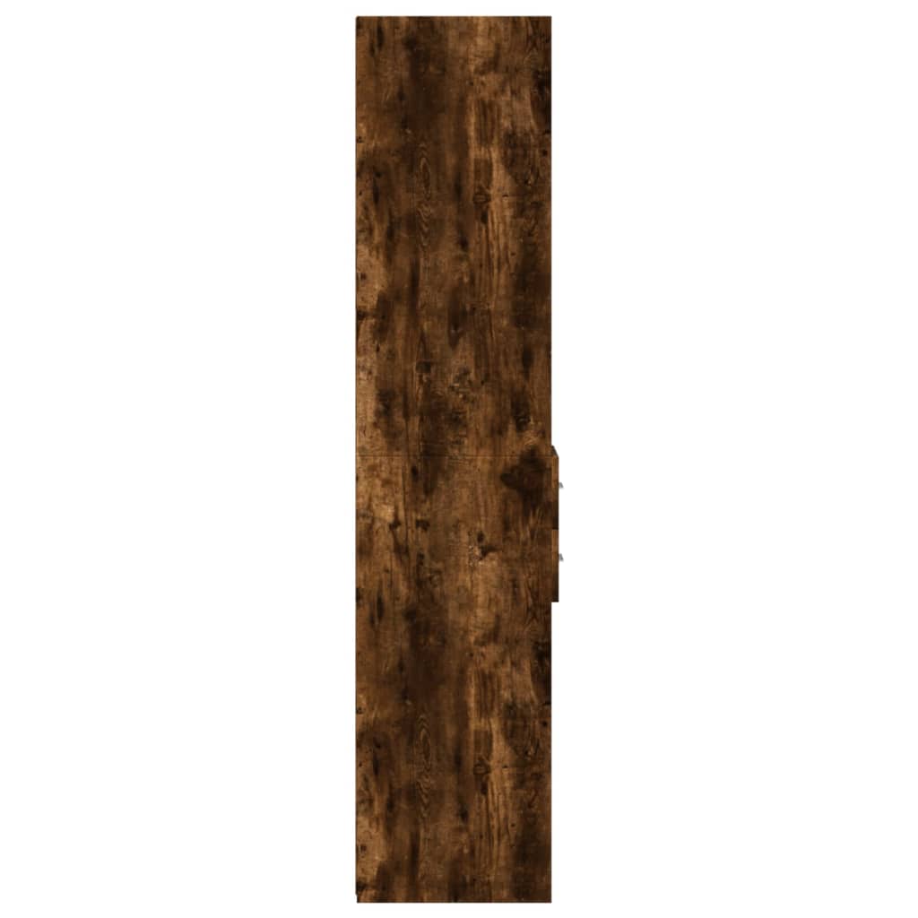 Highboard 30x42.5x185 cm Engineered Wood Smoked oak