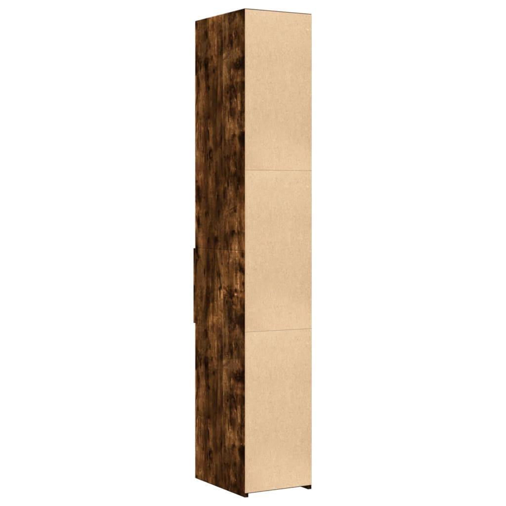 Highboard 30x42.5x185 cm Engineered Wood Smoked oak