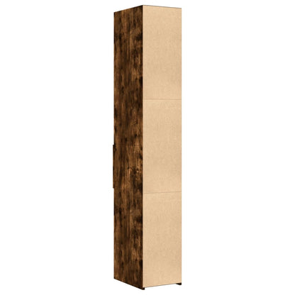 Highboard 30x42.5x185 cm Engineered Wood Smoked oak