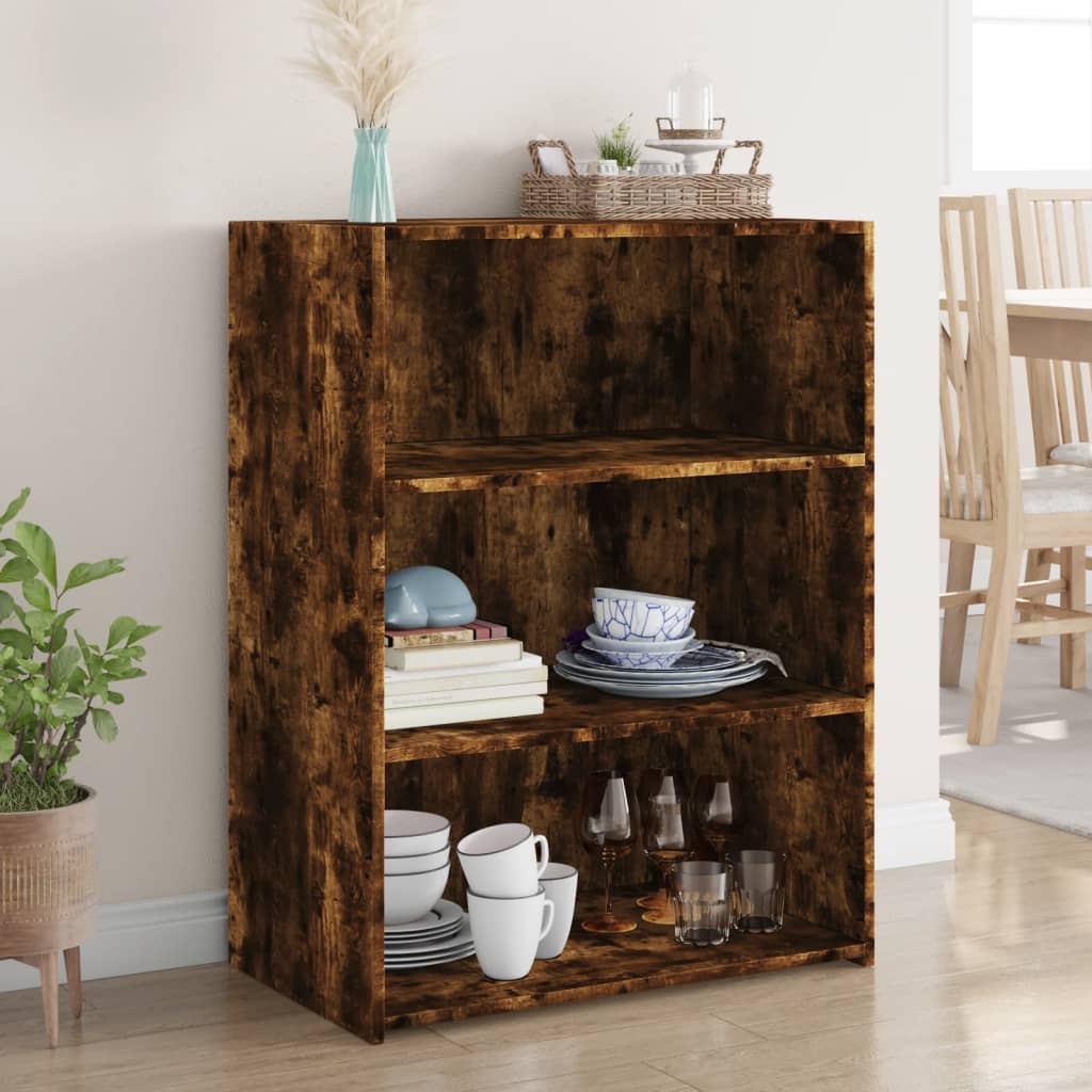 Sideboard 70x41x93 cm Engineered Wood Smoked oak