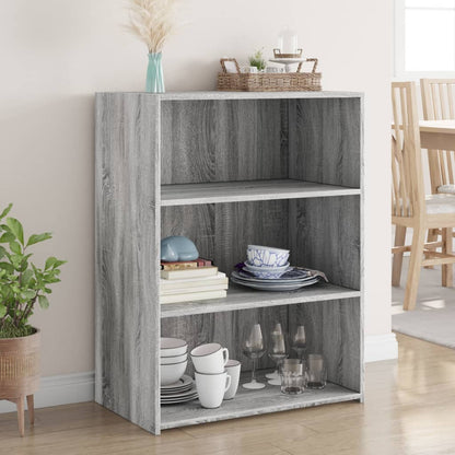 Sideboard 70x41x93 cm Engineered Wood Grey sonoma
