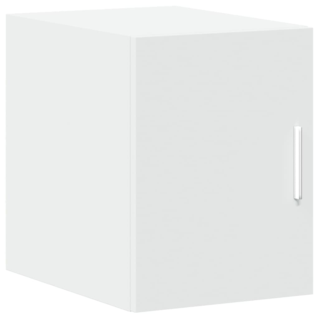 vidaXL Slim Storage Cabinet White 30x42.5x225 cm Engineered Wood 5
