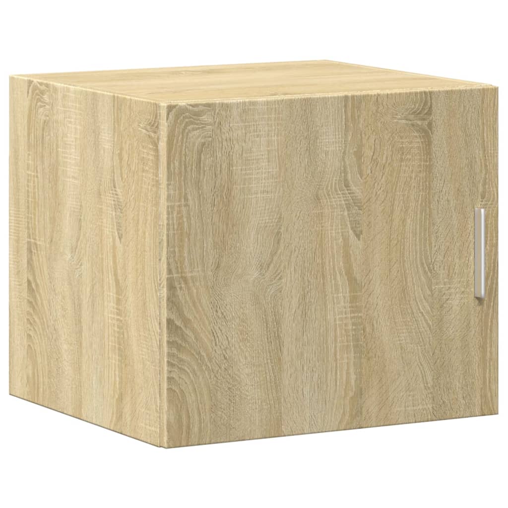 vidaXL Slim Storage Cabinet Sonoma Oak 45x42.5x225 cm Engineered Wood 5