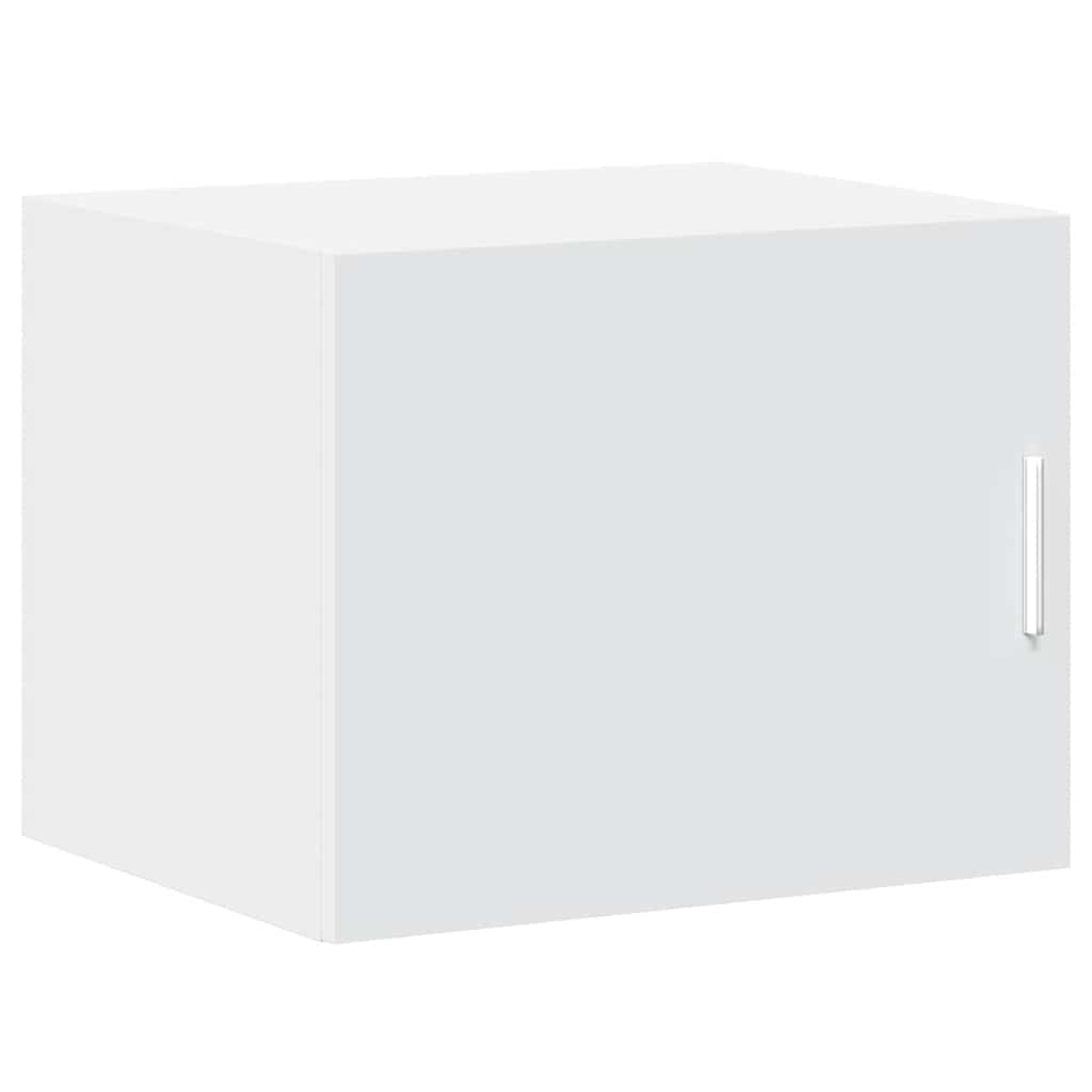 vidaXL Slim Storage Cabinet White 50x42.5x225 cm Engineered Wood 5
