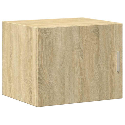 vidaXL Slim Storage Cabinet Sonoma Oak 50x42,5x225 cm Engineered Wood 4