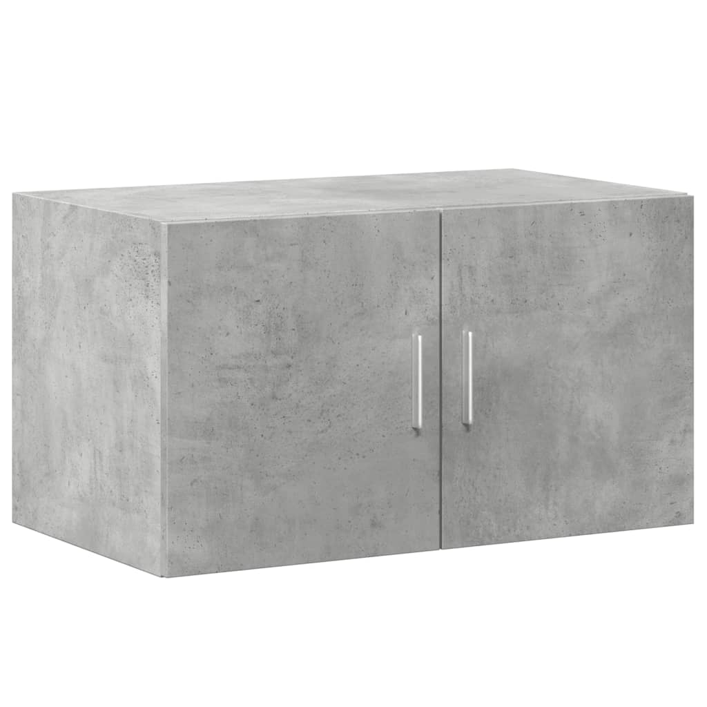 vidaXL Storage Cabinet Concrete Grey 70x42.5x225 cm Engineered Wood 5
