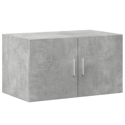 vidaXL Storage Cabinet Concrete Grey 70x42.5x225 cm Engineered Wood 5