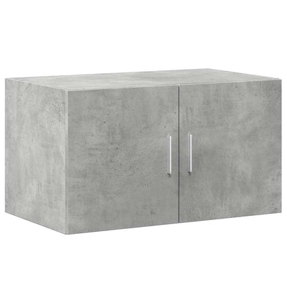 vidaXL Storage Cabinet Concrete Grey 70x42.5x225 cm Engineered Wood 5