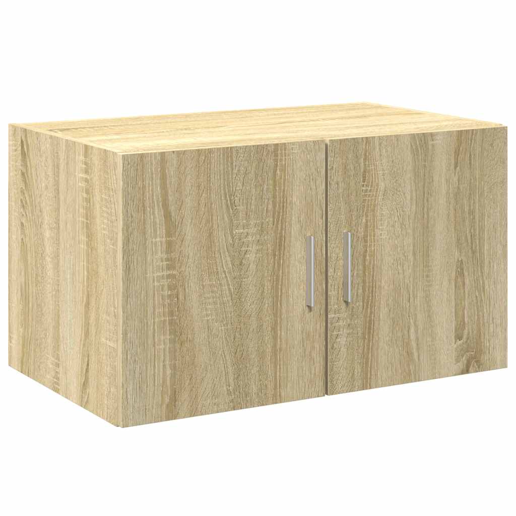 vidaXL Storage Cabinet Sonoma Oak 70x42,5x225 cm Engineered Wood 3